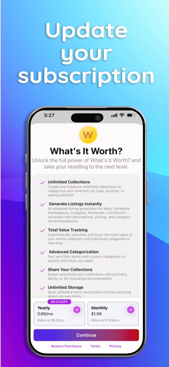 What Is It Worth? screenshot