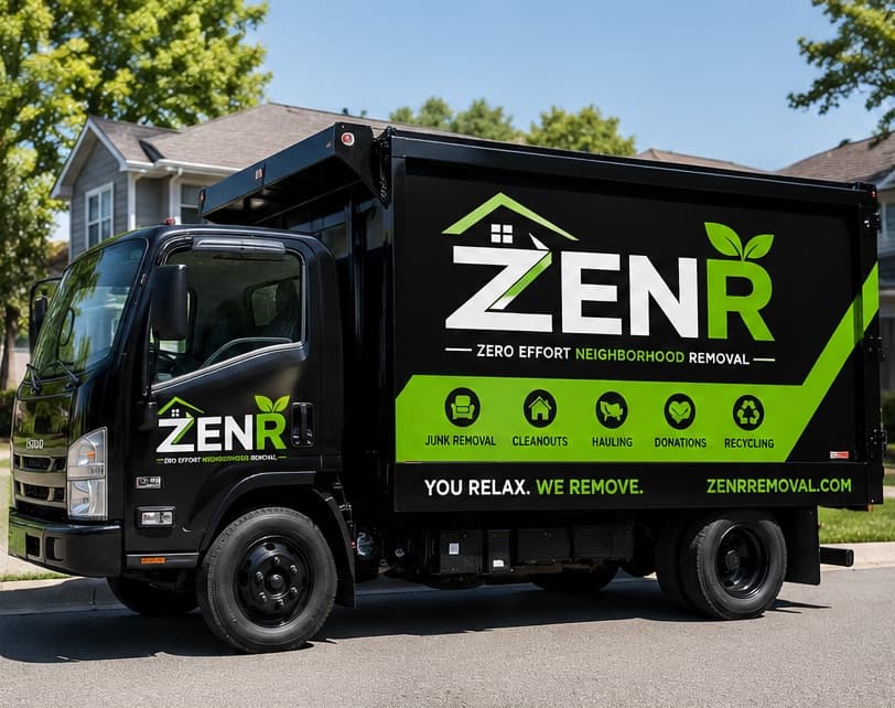 Zenr Junk Removal truck